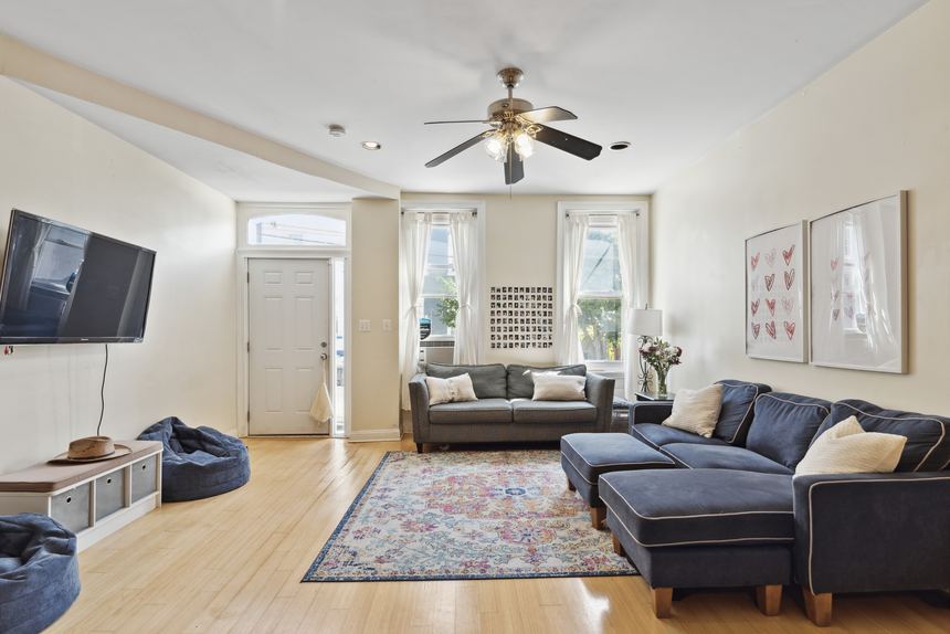 Inside a Hawk House rental in Manayunk